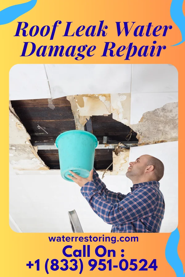 Roof Leak Water Damage Repair in Branford Center, CT